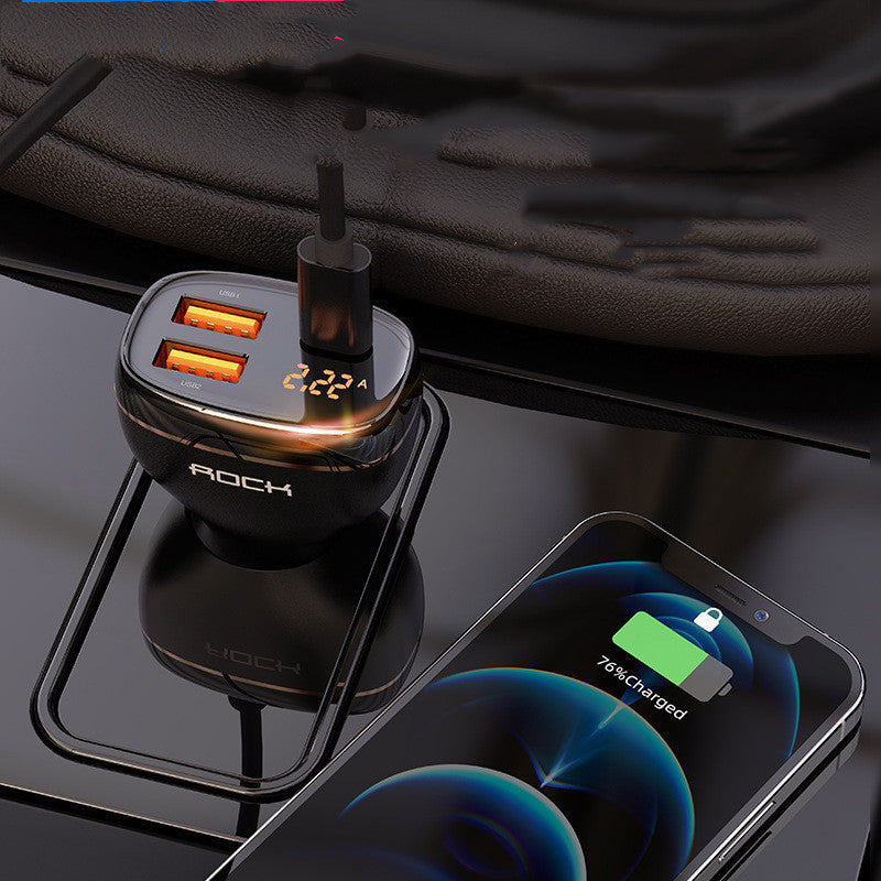 Three-Port Fast Car Charger - Wireless and USB-C Charging | Efficient and Compact for Group Travel Mobile chargers for cars best car charger for multiple devices car charger for group travel car charger for phones car charger with USB-C Car Mobile Phone Charger Fast Charging Car Charger New arrival portable car charger three-port car charger Travel Car Charger {{ product_collections }} {{ product_description }}