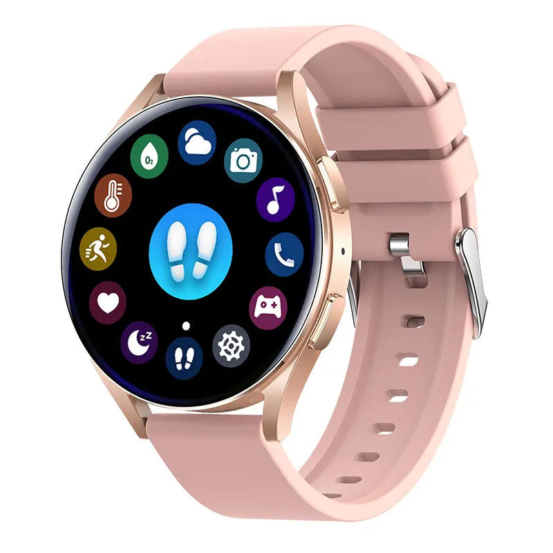 Smart Sports Watch Bluetooth Heart Rate Call Female Sport Watch Pink Smart Watches bluetooth calling electronics heart rate sleep monitoring smart watch