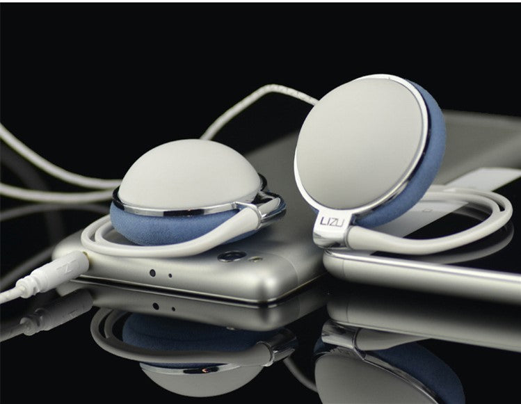 New ear-hook headphones White Headphones & Earbuds audio ear hook electronics headphones over ear wired