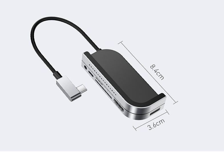 Type-C HUB converter, attachedable with Devices Adapters & Converters accessories adapter C type electronics mobile phone multi ports tablets electronics