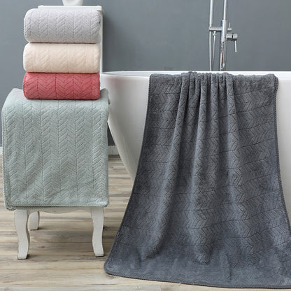 Coral Fleece Bath Towel Thickening Towel Absorbent Towels bath towel beach towel home