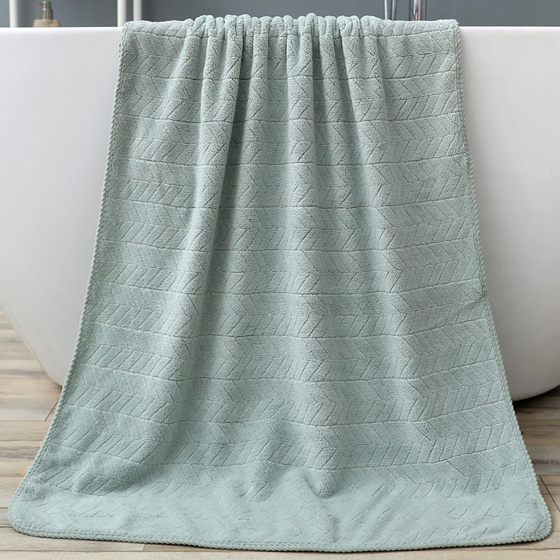 Coral Fleece Bath Towel Thickening Towel Absorbent Towels bath towel beach towel home