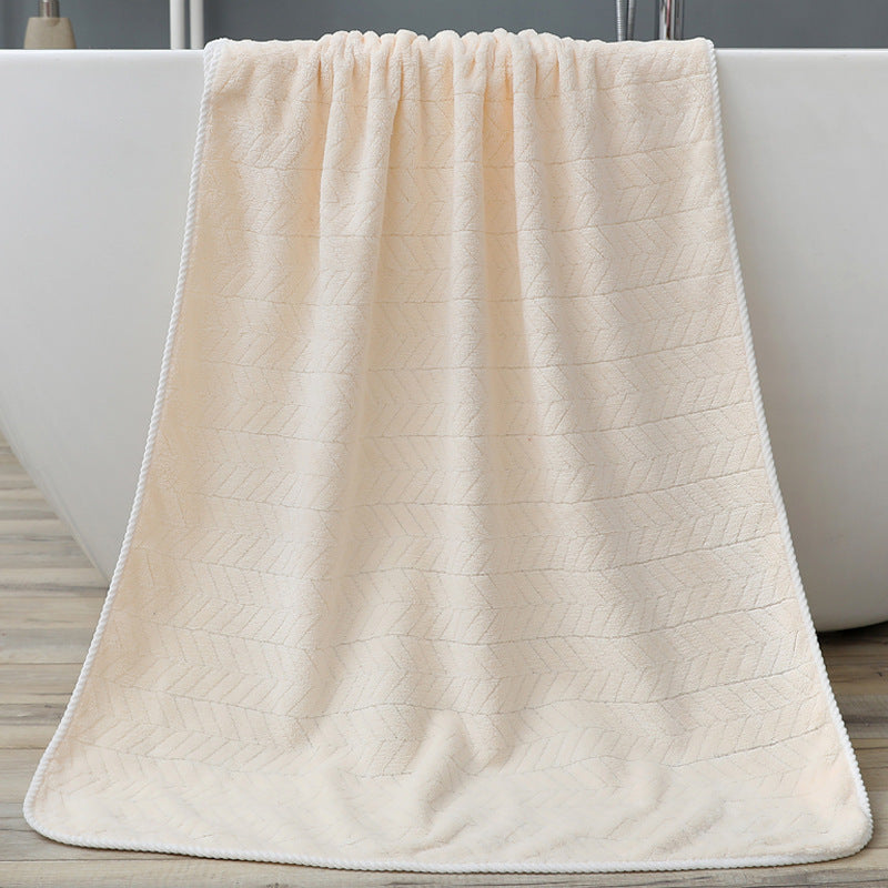 Coral Fleece Bath Towel Thickening Towel Absorbent Towels bath towel beach towel home