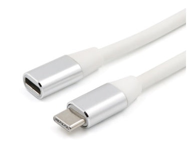 Type C data cable Silver Charging Cables adapter C type converter electronics electronics accessories female