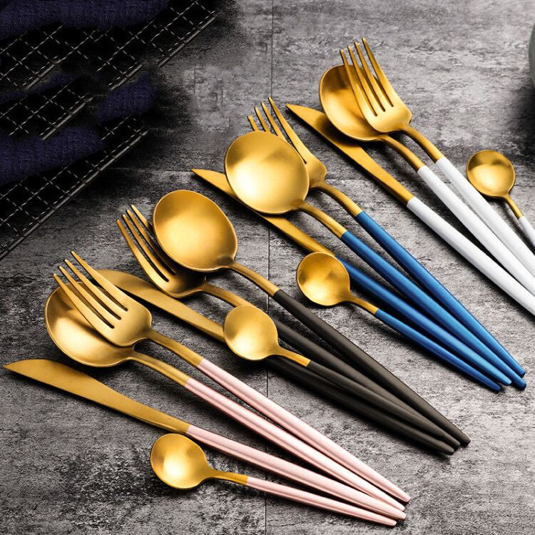 Cutlery spoon set Cutlery Set cutlery Cutlery Set dinning table fork home Spoon spoon set