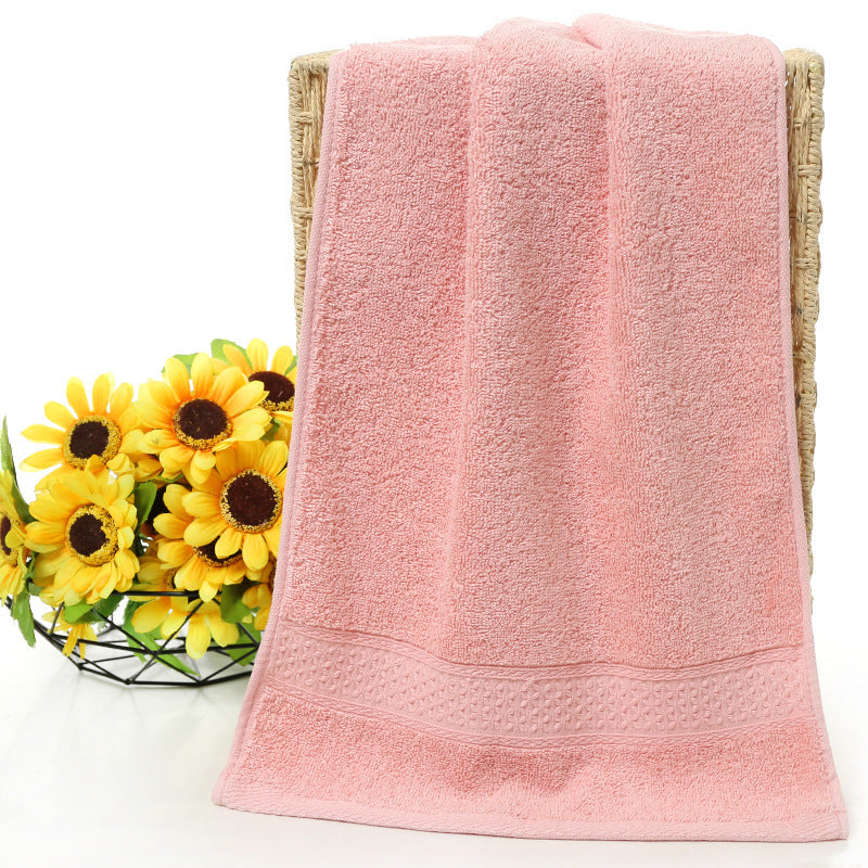 Pure cotton plain towel bath towel Light pink Towels bath towel Bedding and towels best drying bath towel cotton towels Home towels