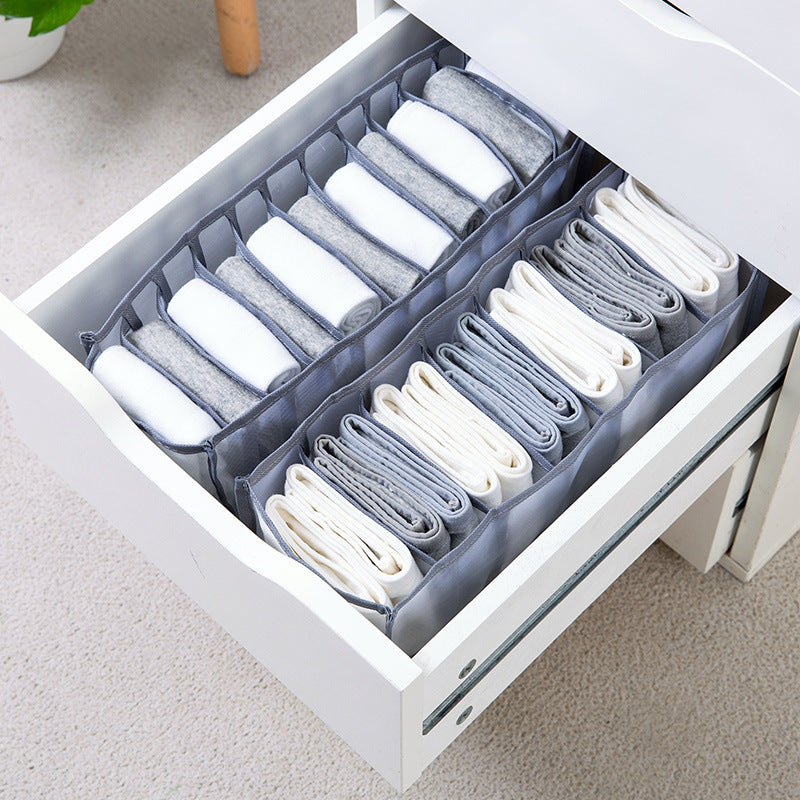 Underwear storage box, closet drawer compartment, socks artifact, household fabric underwear, compartmental box, sorting compartment Storages & Racks home home accessories home tools organiser organizer organizer box Organizers Storage storage rack under