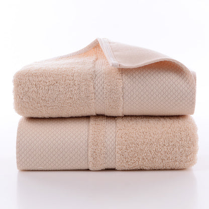 Long Staple Combed Cotton Towel Face Washing Face Towel Thick Cotton Platinum Segment Khaki Towels bath towel Bedding and towels best drying bath towel cotton towels Home towels