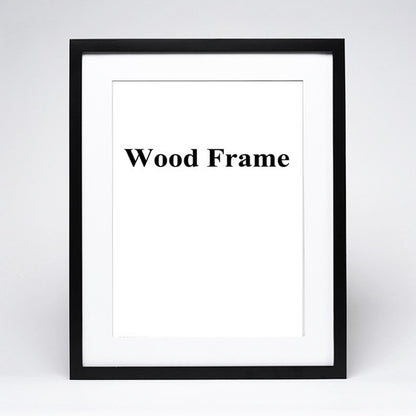 Natural wood photo frame Black 21x30cm Photo frames decor home photo frames