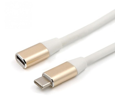 Type C data cable Gold Charging Cables adapter C type converter electronics electronics accessories female