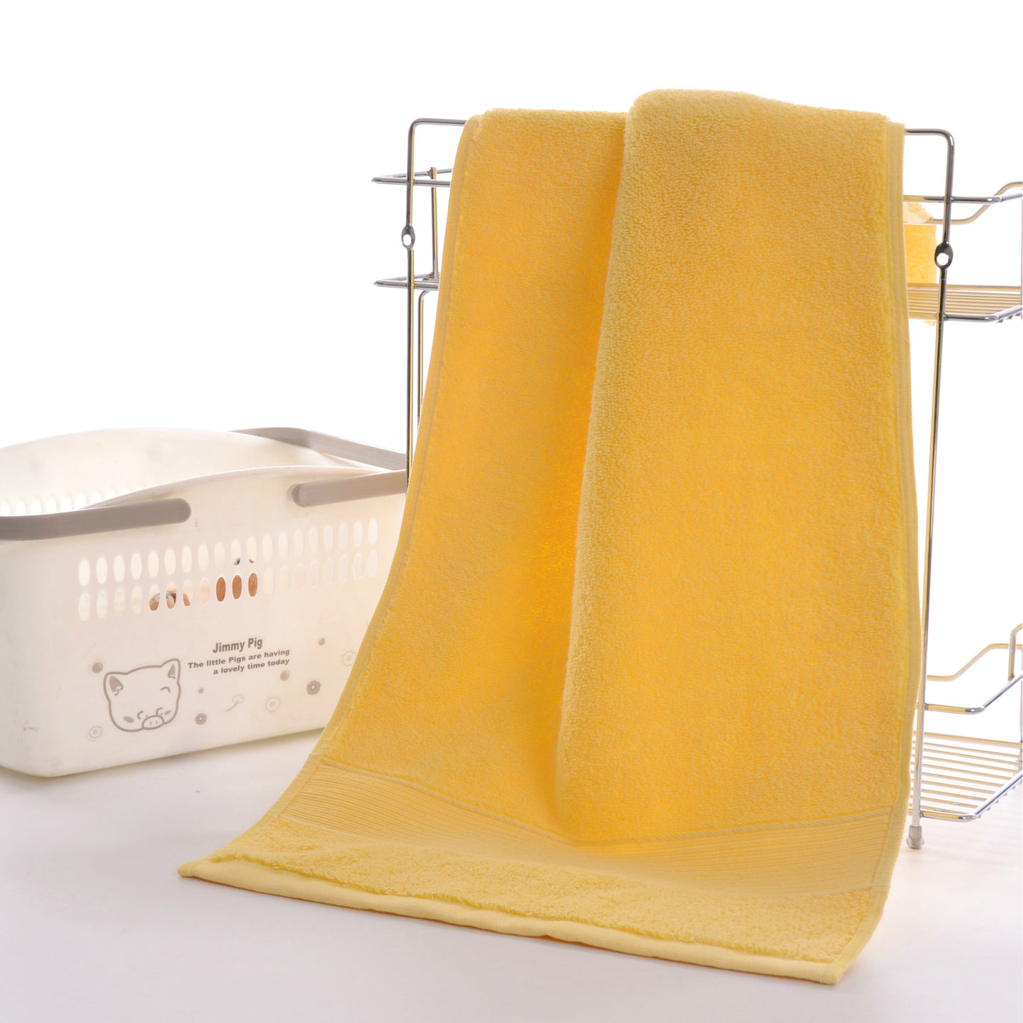 Cotton absorbent towel Yellow Towels bath towel Bedding and towels best drying bath towel cotton towels Home towels