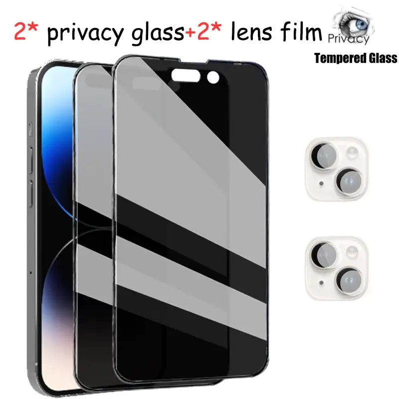 Privacy Screen Protectors for iPhone 4in1 Glass Film iPhone 13 Pro Mobile Phone Cover & Protectors iPhone iphone protector iphone screen protector and screen privacy matchless matchless online matchlessonline mobile mobile protector mobile phone accessories mobile phone safety mobile screen protector with privacy Privacy Screen Protectors for iPhone