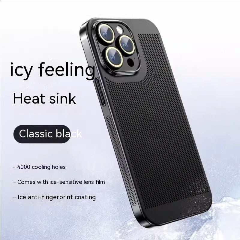 Fashion Simple Electroplating Heat Dissipation Phone Case Mobile Phone Cover & Protectors electronics electroplated heat dissipation iPhone iphone cover iPhones mobile accessories mobile cover