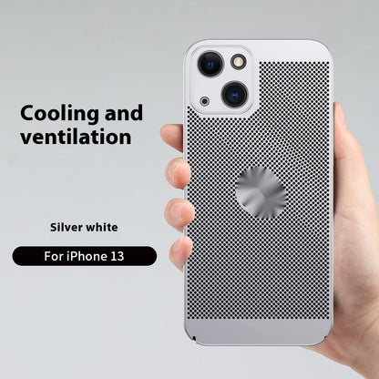 Matte Solid Color Heat Dissipation Phone Case | Drop-Resistant & Fingerprint-Resistant Silver iPhone cases breathable heat dissipation iPhone iPhone case luxury new arrival premium {{ product_collections }} {{ product_description }}