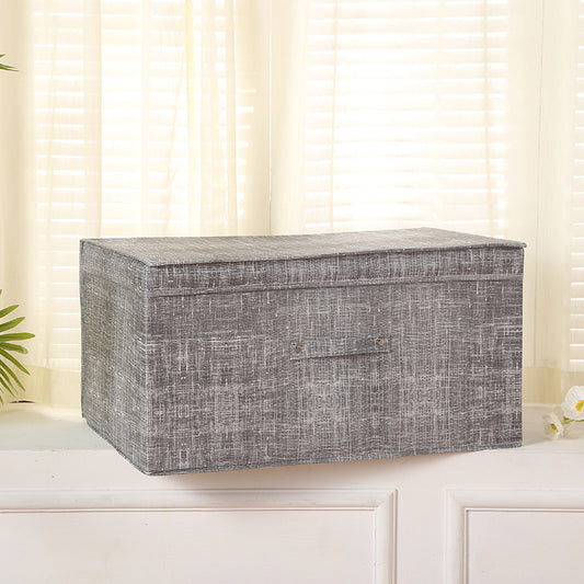 Fabric Foldable Storage Storage Box Toy Clothes Storage Bag Light gray Storages & Racks clothes home oragnizer storage wardrobe