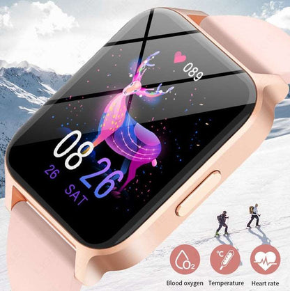 Smart Color Screen Health Detection Watch Smart Watches bluetooth connection body temperature electronics smart watch