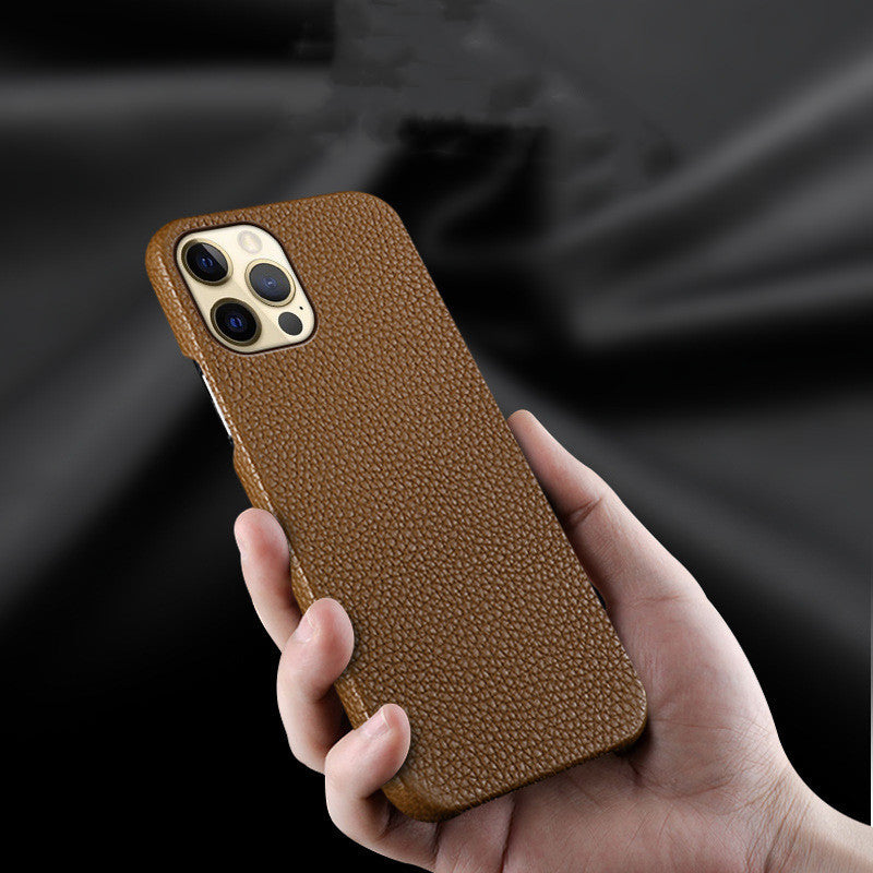 Genuine Leather | Shatterproof iPhone Case | Premium Protection & Elegance iPhone cases fall protection iPhone case luxury New arrival plaided shock proof textured unique {{ product_collections }} {{ product_description }}