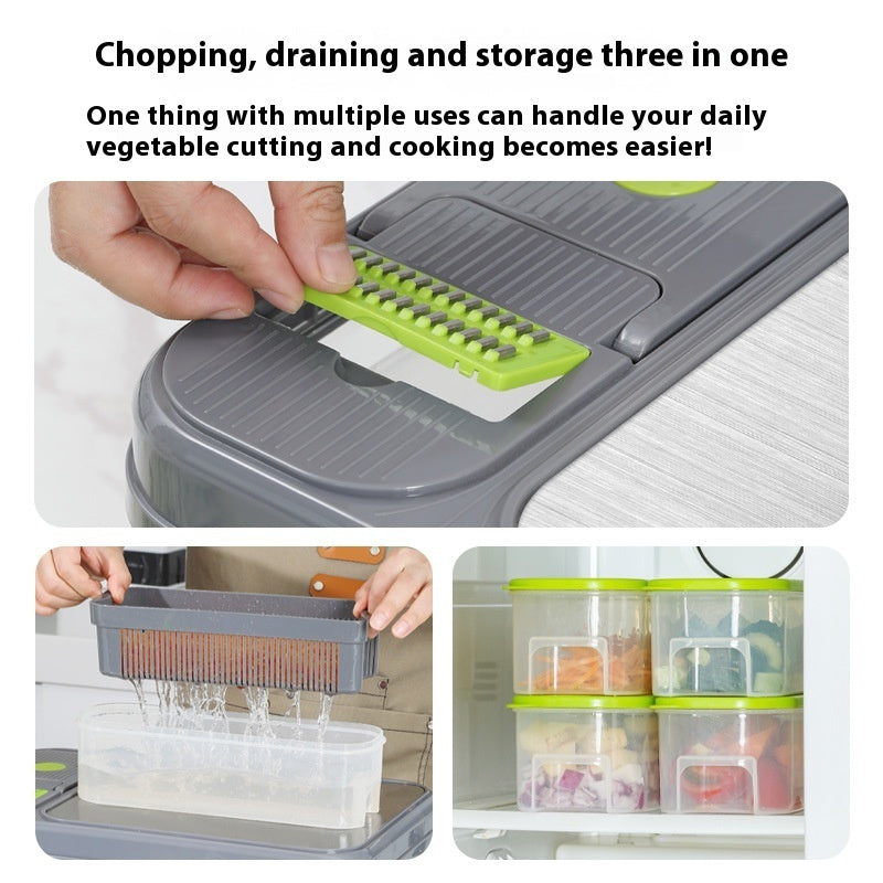 Stainless Steel Cutting Board Kitchen Choppers & Slicers chopper chopper with drain kitchen vegetable chopper vegetable slicer