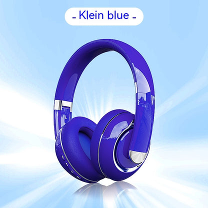 Bluetooth Wireless Headphones With Microphone Klein Blue Headphones & Earbuds 64 hours play time best play time bluetooth earbuds bluetooth headphones Bluetooth Wireless Earbuds Consumer Electronic earbud earbuds electronics free shipping freeshipping gaming headphone headphone headphones