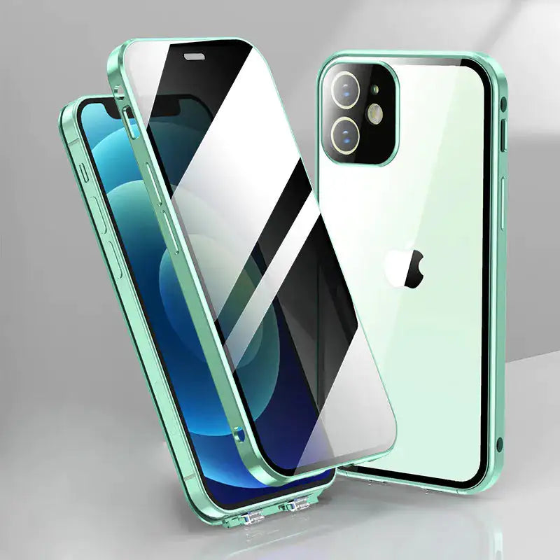 Viral iPhone Privacy Case Pro Emerald Green I PHONE 15 PLUS