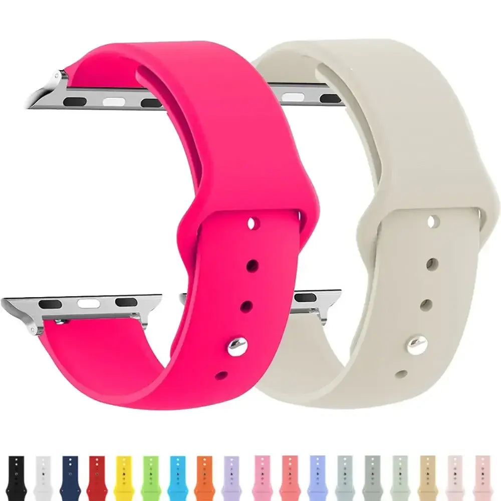 Upgrade Your Apple Watch with Our Silicone Band Apple Watch Bands apple watch apple watch band apple watch strap New arrival {{ product_collections }} {{ product_description }}