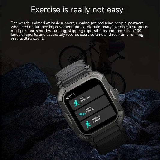 Three-proof Outdoor Sports Bluetooth Calling Electronic Step Heart Rate Watch Smart Watches electronics smart watch