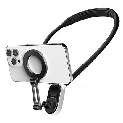 Hand Free Magnetic Vlog Phone Neck Mount Holder for Mobile Phone Accessory