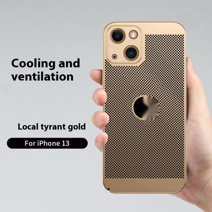 Matte Solid Color Heat Dissipation Phone Case | Drop-Resistant & Fingerprint-Resistant Gold iPhone cases breathable heat dissipation iPhone iPhone case luxury new arrival premium {{ product_collections }} {{ product_description }}