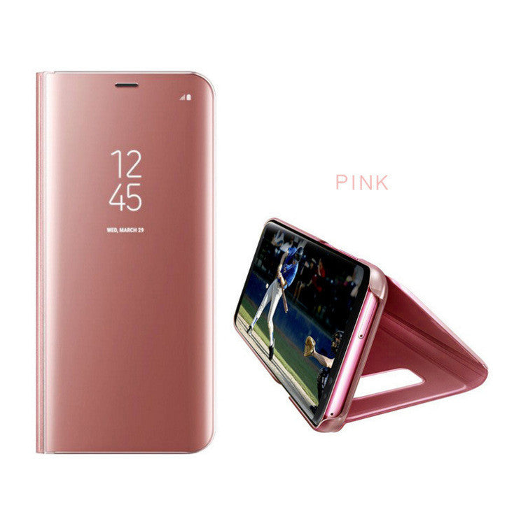 SamsungS8 Smart Flip Vertical S11plus Leather Case Pink Mobile Phone Cover & Protectors electronics mobile phone case mobile phone cover preimum samsung stand stylish