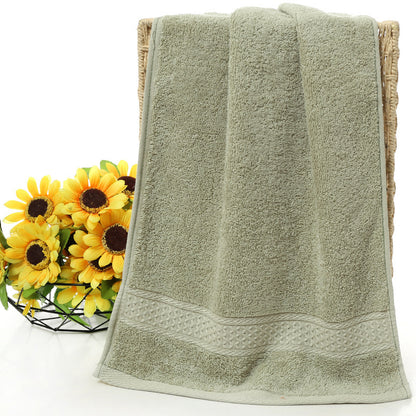 Pure cotton plain towel bath towel Medium green Towels bath towel Bedding and towels best drying bath towel cotton towels Home towels