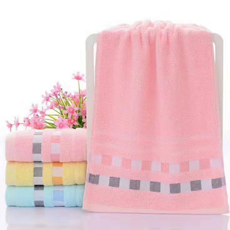 Cotton thickened towel Pink Towels bath towel Bedding and towels best drying bath towel cotton towels Home towels