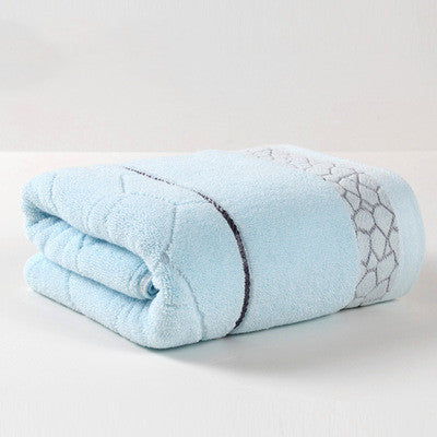 Thick cotton towel Blue Towels bath towel Bedding and towels best drying bath towel cotton towels Home towels