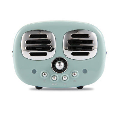 HM12 Retro Bluetooth Speaker Green Speakers audio bluetooth speaker electronics matchless online retro