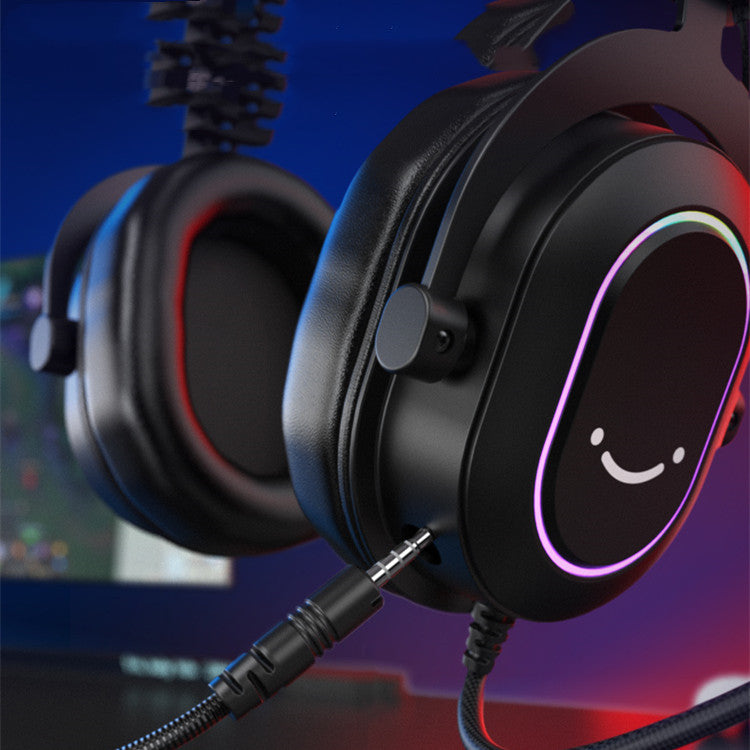 Gaming Headset Wired Headset With Mic Headphones & Earbuds audio electronics gaming headphones mic wired