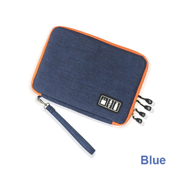 Data cable storage bag Storages & Racks cable electronics electronics box organizer storage table travel