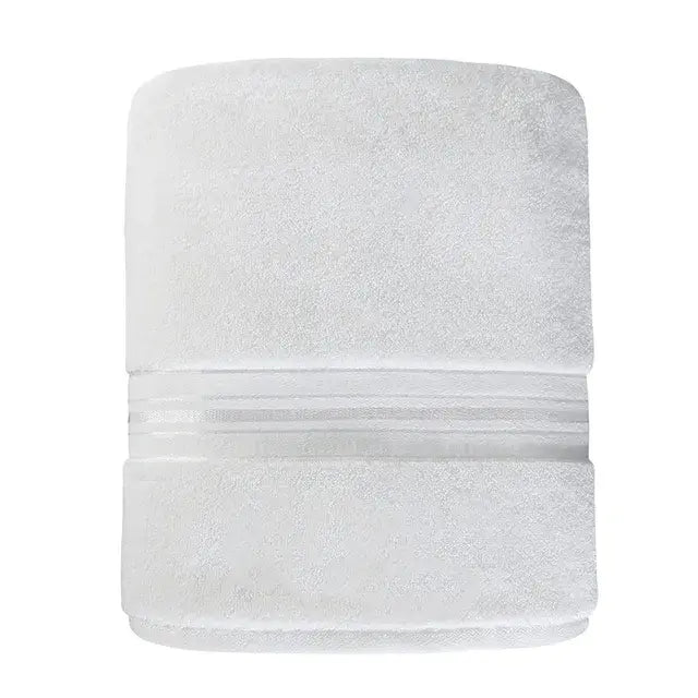 Absorbent Bath Towel White 90cmX180cm Towels bath towel Bedding and towels best drying bath towel cotton towels Home towels