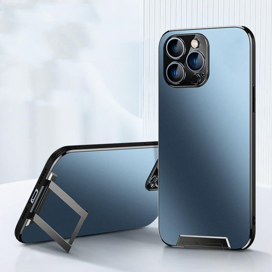 Minimalist iPhone Case & coverwith Invisible Bracket - Solid Color Protection Blue iPhone cases iphone iphone case iphone cover iPhone Protective Cover New arrival Slim iPhone Case Stylish iPhone Case {{ product_collections }} {{ product_description }}