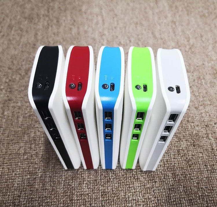 Gift Large Capacity Mobile Phone Universal Mobile Power With Light USB Power Bank Power Banks 5000 6000 electronics portable power bank USB ports with light