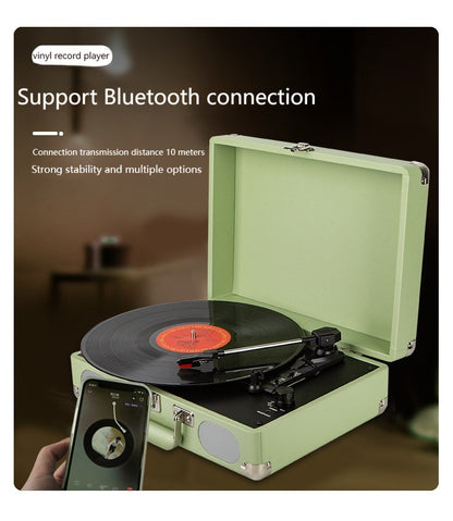 Portable Bluetooth Old-fashioned Portable Phonograph Speakers audio bluetooth speaker electronics matchless matchless online matchlessonline Portable Bluetooth Old-fashioned Portable Phonograph speakers