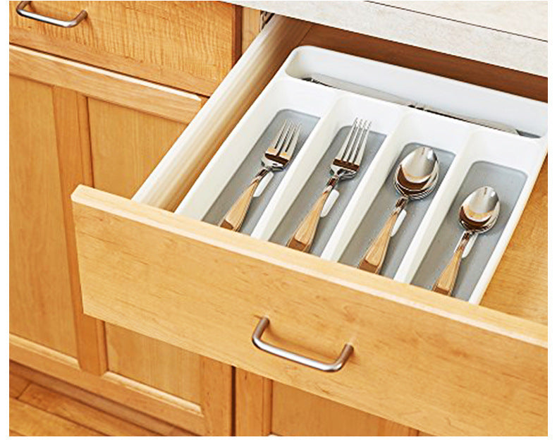 Cutlery storage box Drawer organisers cutlery set dinning table fork home knife spoon