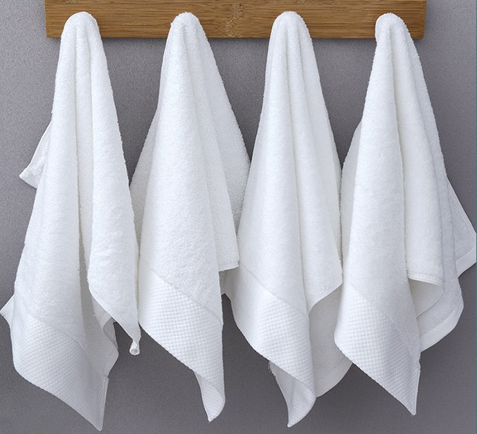 Cotton Thickened Absorbent White Towel Towels bath towel Bedding and towels best drying bath towel cotton towels Home towels