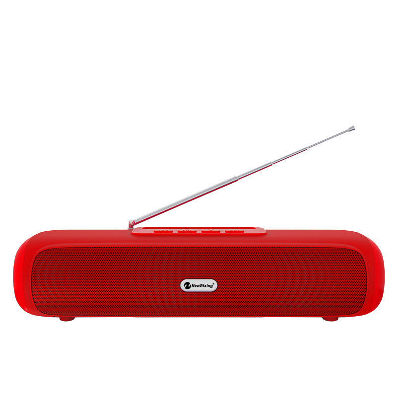 Desktop Wireless Long Strip Radio Subwoofer Red Speakers audio bluetooth speaker bluetooth speaker for laptop computer mobile phone chargable bluetooth speaker electronics macthlessonline matchless matchless online matchlessonline portable bluetooth speaker speaker