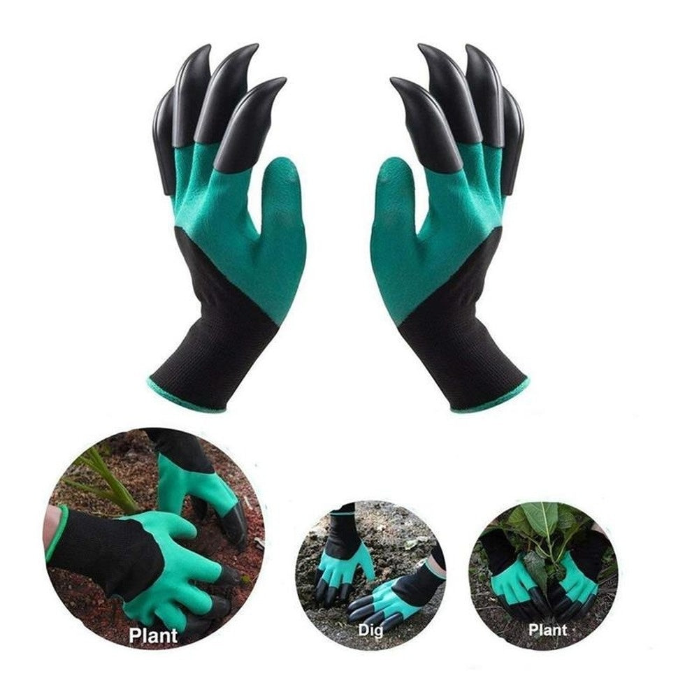 Garden Gloves With Claws Waterproof Garden Gloves For Digging Planting Breathable Gardening Gloves For Yard Work Garden Tools garden garden tools gloves for garden home