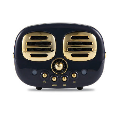 HM12 Retro Bluetooth Speaker Black Speakers audio bluetooth speaker electronics matchless online retro