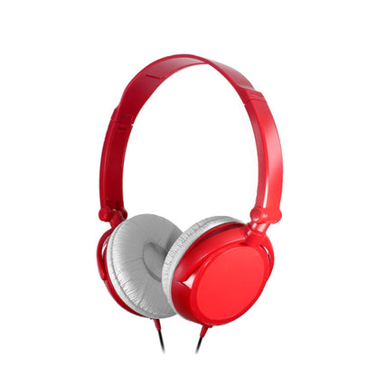 Headband Type Sound Channel Portable Over-Ear Headphones Red Headphones & Earbuds audio bass ear comfort electronics headphones wired woofer