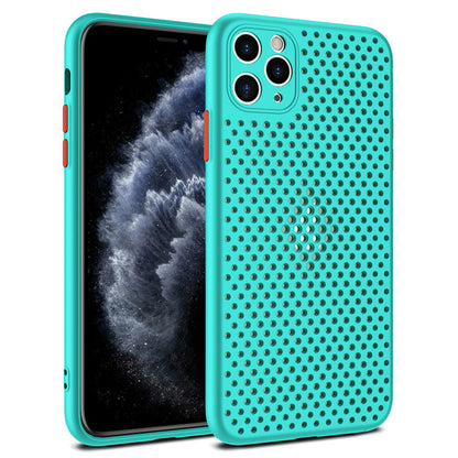 Ultimate Breathable Heat Dissipation iPhone Mesh Case | Anti-Drop Protection Sky Blue iPhone cases breathable heat dissipation iPhone iPhone case light weight vibrant {{ product_collections }} {{ product_description }}