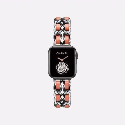 Upgrade Your Apple Watch with Our Stainless Steel Strap Bands Silver Orange 38 MM or 40 MM Apple Watch Bands apple watch apple watch band apple watch strap new arrival stainless steel {{ product_collections }} {{ product_description }}