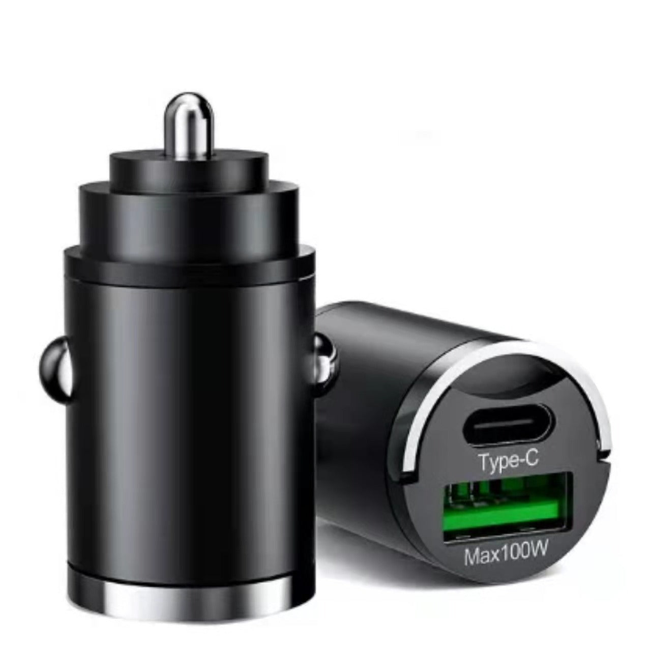 Metal Invisible Pull-tab Car Charger 100W Super Fast Charge 0 {{ product_collections }} {{ product_description }}