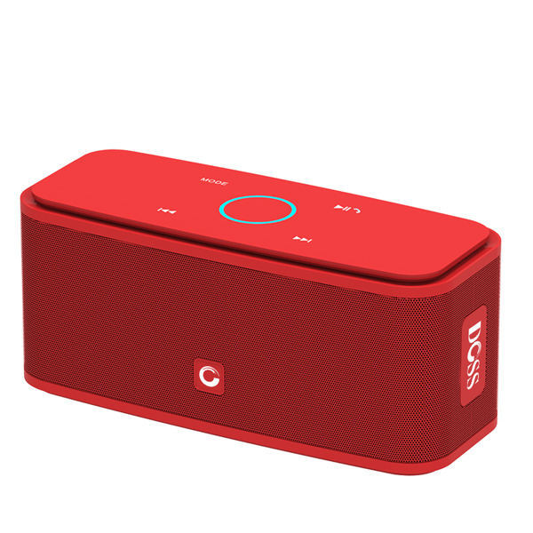 Home Touch Button Portable Bluetooth Speaker Red Speakers audio electronics matchless matchless online matchlessonline mini touch button bluetooth speaker speaker