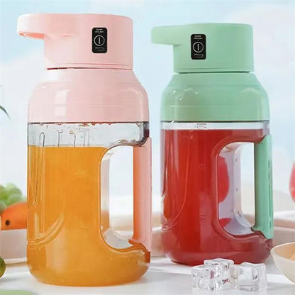 New Arrival Summer Electric Juicer Portable Large Capacity 1500ml Juice USB Rechargeable Electric Portable Blender Kitchen Gadgets Juicers and Blenders beat the heat blender juicer kitchen portable rechargable